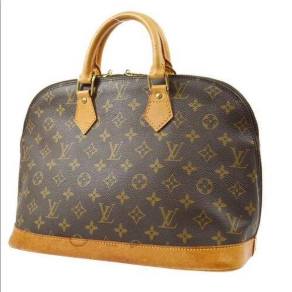 Louis Vuitton ALMA PM Hand Bag Purse MONOGRAM Canvas - Picture 2 of 9